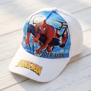 Παιδικό Καπέλο jockey Αγόρι με Σχέδιο Spider-man – άσπρο bode 6514WHT