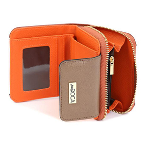 Wallet for women Doca 65890 orange
