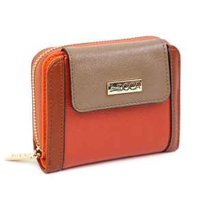 Wallet for women Doca 65890 orange
