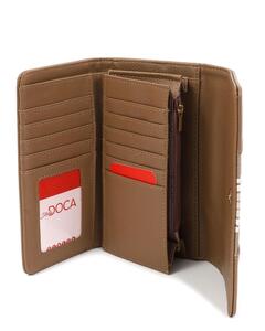 Wallet for women Doca 66318 brown