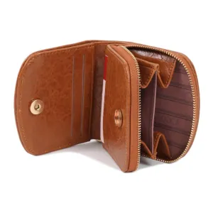 Wallet for women 67626 camel 