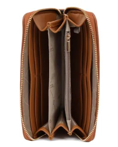 Wallet for women 67787 Tan 