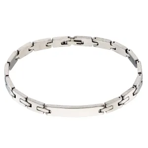Men's Bracelet made of steel 316L silver Art 00325