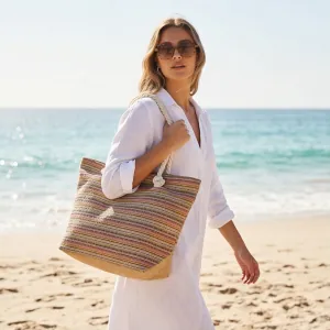 Beach bag Verde 14-0114 beige
