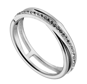 Γυναικείο δαχτυλίδι ατσάλι 316L ασημί Art 02458