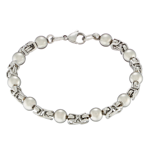 Men's bracelet silver Art 00307