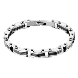 Men's bracelet silver Art 00311