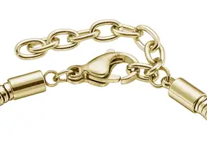 Bracelet steel 316L gold