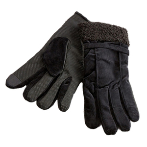 Ανδρικά γάντια Verde 02-456 μαύρα