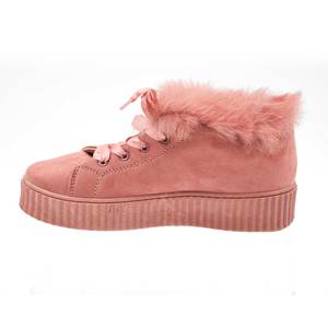 Γυναικείo Sneaker σουέτ σε χρώμα pink 100-5